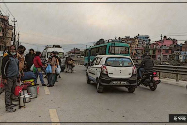 काठमाडाैँकाे यातायातमा जाेरबिजाेर प्रणााली लागू हुँदै