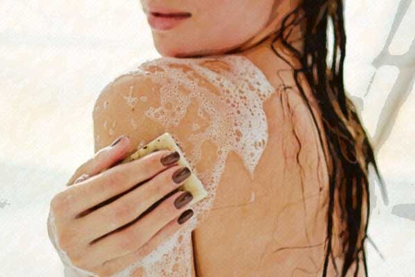 नुहाउँदा